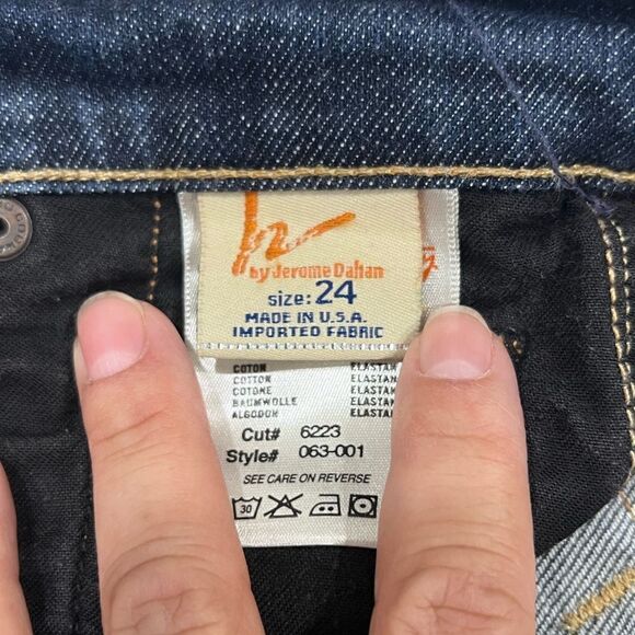 Citizens of Humanity Kelly 063 low waist stretch cropped jeans size 24 - Picture 7 of 13
